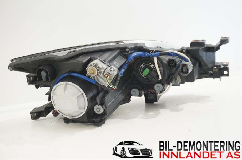 Frontlykt venstre xenon til Mazda 6 2008-2010 (Type II, Fase 1)  (MAZDA|GS7T51041S|)