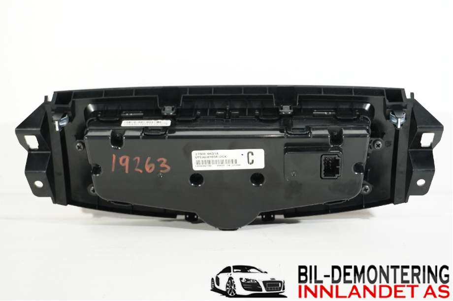 Varmeapparat betjening til Nissan Navara 2016-->> (D23) (D23) (NISSAN|275004KD1A||27500-4KD1A)