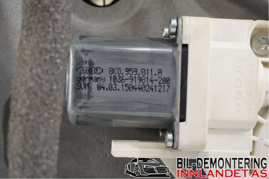 Ruteheis høyre bak til Škoda Superb 2008-2015 (Type II) (SKODA|3T0 839 462|8K0959811A|8X0959795D)