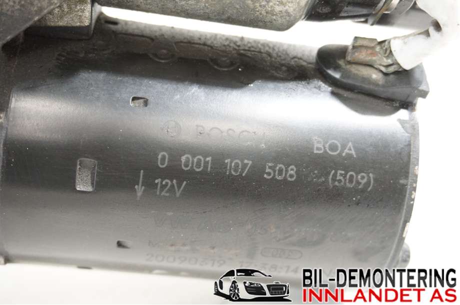 Starter til Audi A4 2007-2014 (Type IV) (B8) (B8) (AUDI|06H 911 021 A|06H 911 021 AX|0001107508)