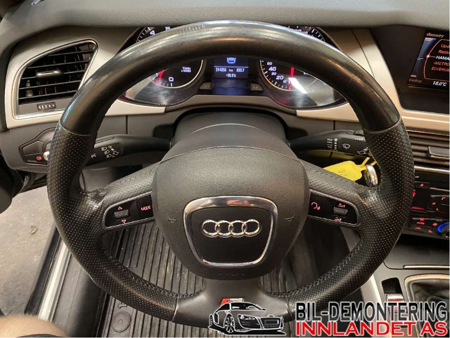 Ratt til Audi A4 2007-2014 (Type IV) (B8) (B8) (AUDI|8K0 419 091 BB|)
