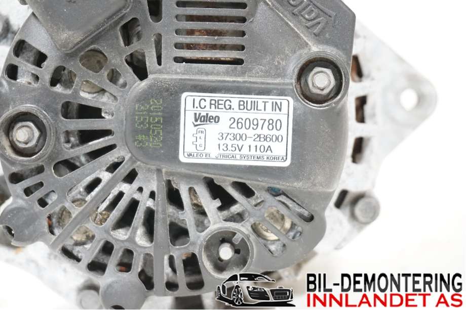 Dynamo til Kia Sportage 2010-2016 (Type III)  (Kia Sportage,sl,sls|37300 2B600||37300-2B600)