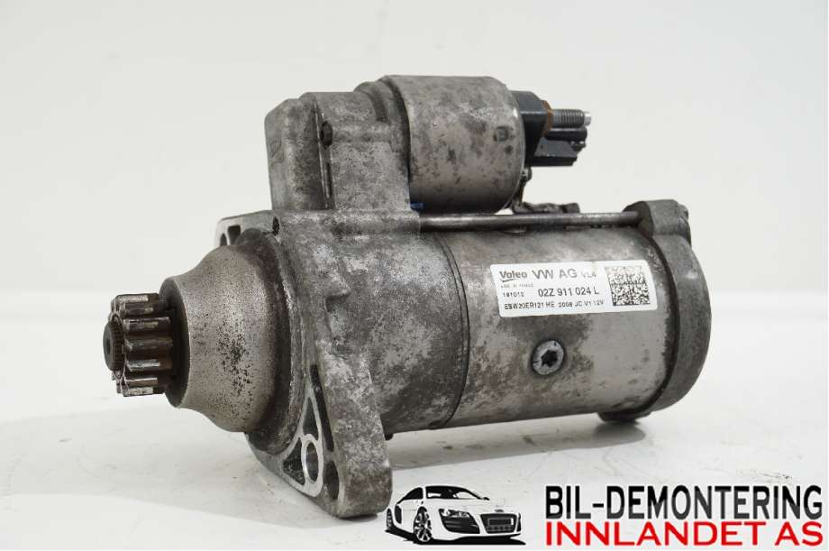 Starter diesel til VW Golf VII, 2012-2017 (Fase 1)  (02Z911024LX)