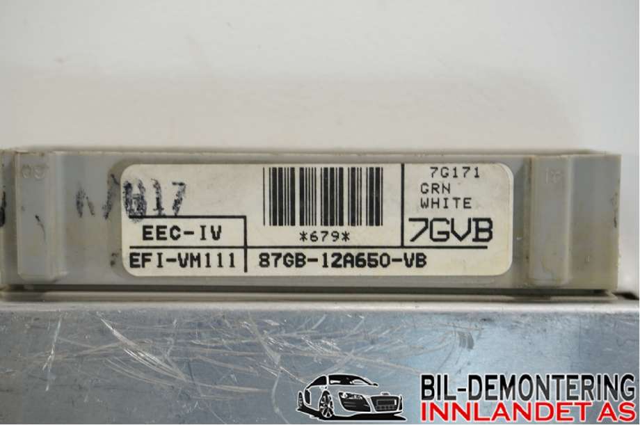 Styreenhet motor til Ford Scorpio 1985-1991  (|87GB-12A650-VB)