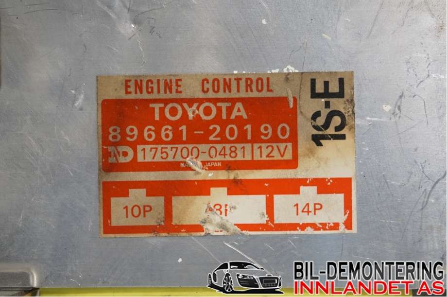 Styreenhet diverse til Toyota Camry 1987-1991 (|89661-20190)