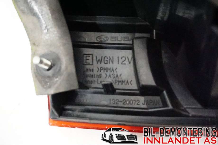 Baklykt høyre indre til Subaru Outback 2009-2014 (Type IV) (SUBARU|84912AJ250|)