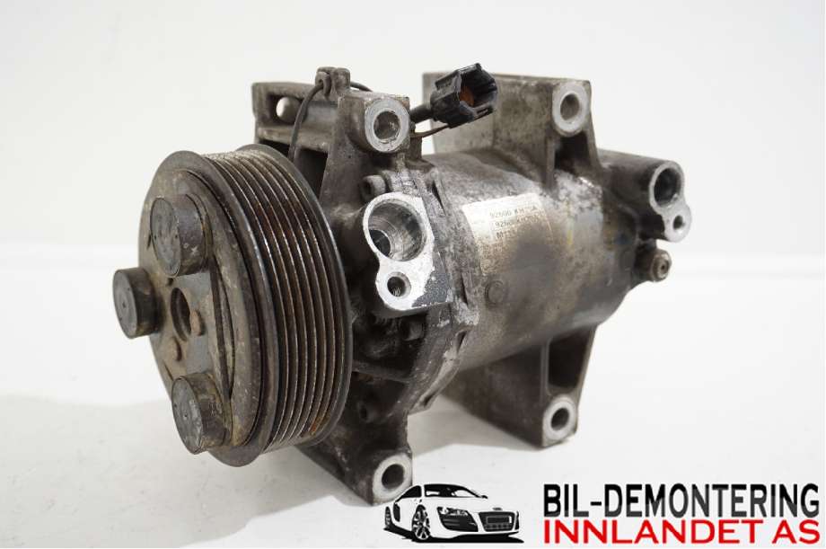 Aircondition kompressor til Nissan Navara, 2010-2015 (Fase 2) (D40) (D40) (NISSAN|92600KH70A)