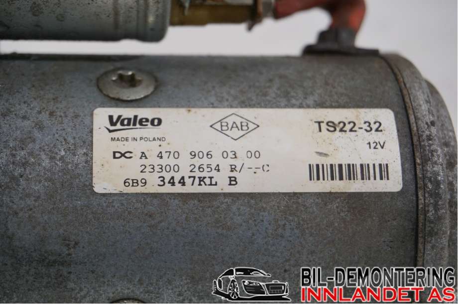 Starter diesel til Nissan Navara 2016-->> (D23) (D23) (NISSAN|2330000Q3E|233002654|A4709060300)