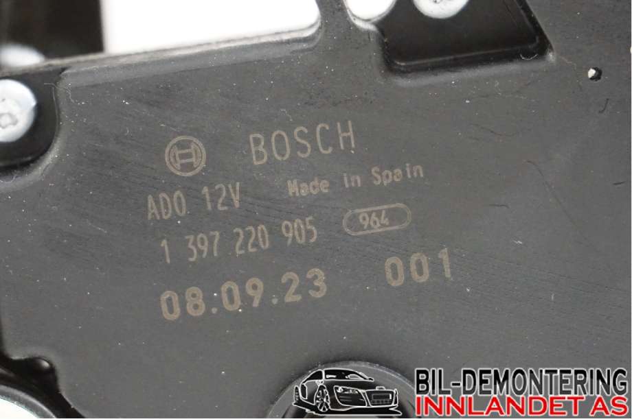 Viskermotor bakrute til BMW 3-Serie 2005-2011 (E90/E91/E92/E93) (E90/E91/E92/E93) (BMW|61 62 7 208 602||1397220905)