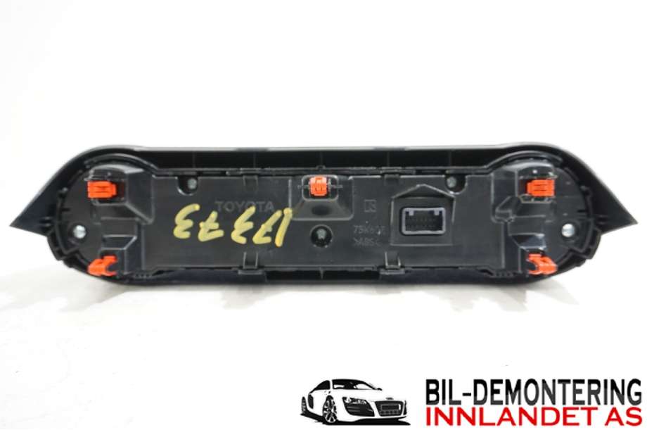 Varmeapparat betjening til Toyota RAV4 2019-->> (Type V) (5590042610||75K607)