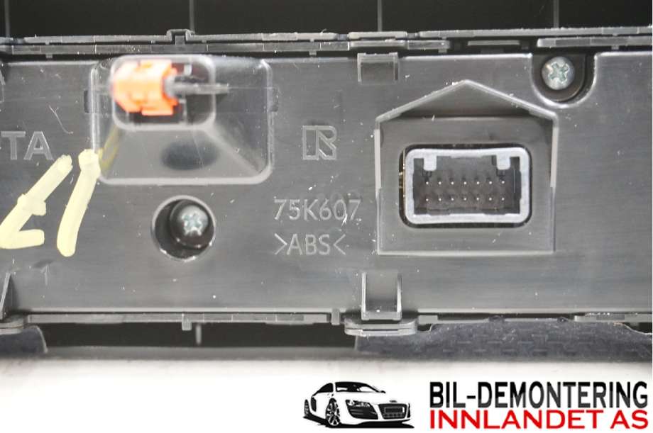 Varmeapparat betjening til Toyota RAV4 2019-->> (Type V) (5590042610||75K607)