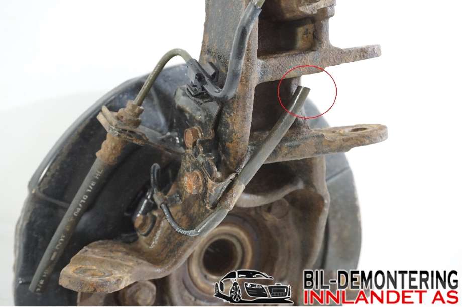 Hjulspindel venstre bak til Mitsubishi Outlander 2010-2012 (Type II, Fase 2) (MITSUBISHI|4125A033|)