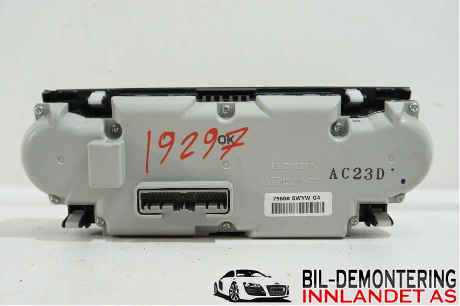 Varmeapparat betjening til Honda CR-V 2007-2012 (Type III)  (HONDA|79600SWYE42ZA||79600 SWYW G4)