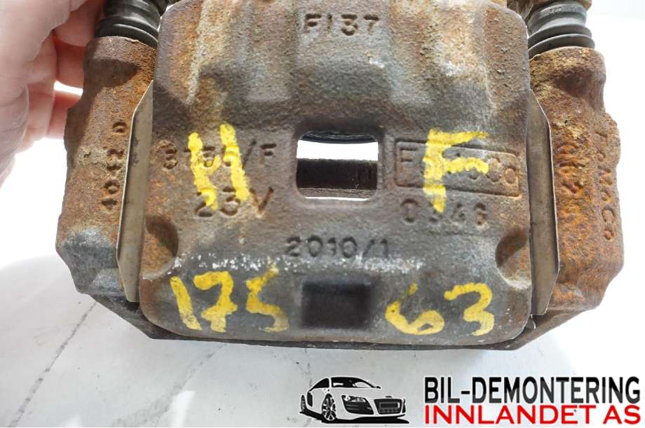 Bremsecaliper høyre foran til Ford Fiesta 2013-2017 (Type VI, Fase 2)  (FORD|8V51-2B294-AB|)