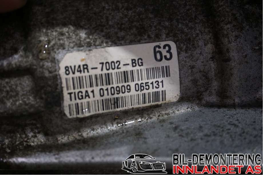 Girkasse manuell 6-trinn til Ford Kuga 2008-2012 (Type I)  (FORD|AV4R-7002-BC||8V4R-7002-BG)