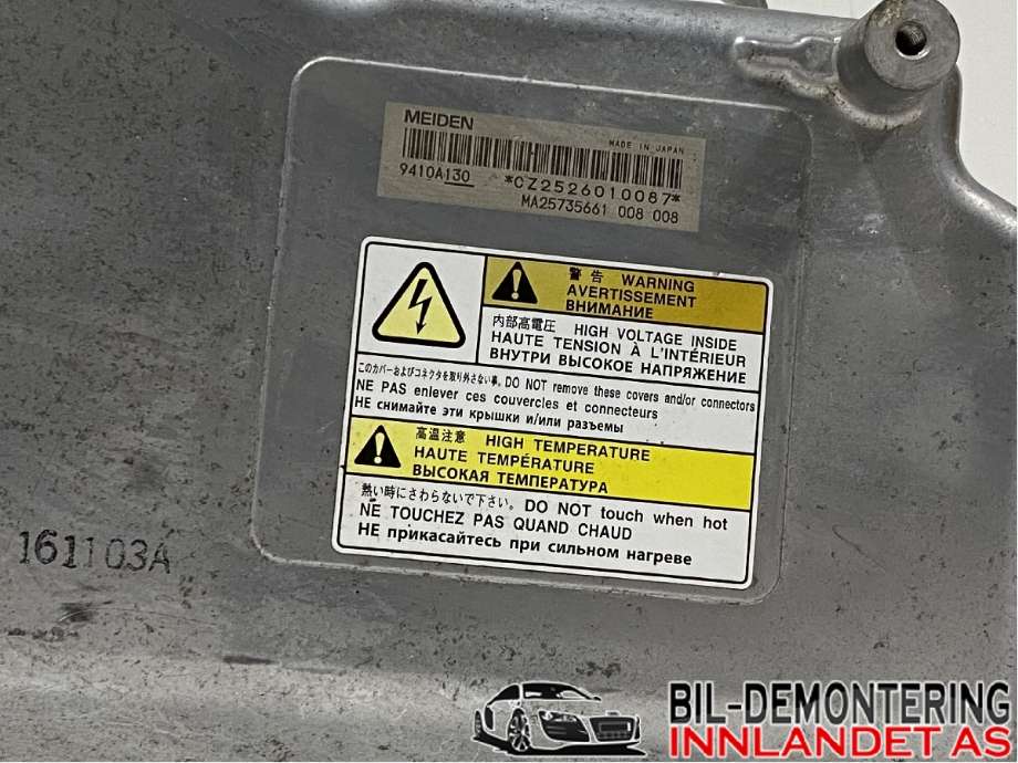 DCDC converter hybrid til Mitsubishi Outlander 2015-->> (Type III, Fase 2) (MITSUBISHI|9410A131||9410A130)