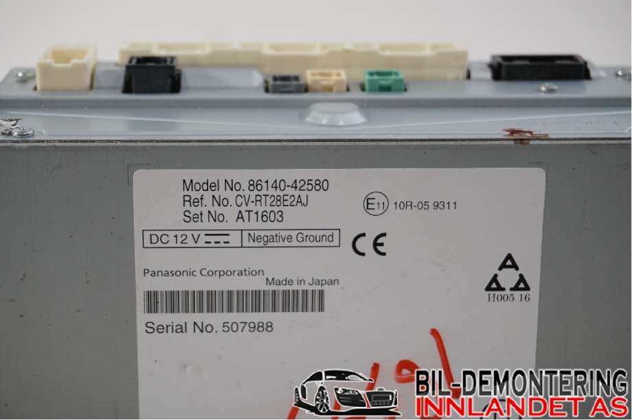 Bilstereo til Toyota RAV4 2019-->> (Type V) (8614042580||86140-42580)