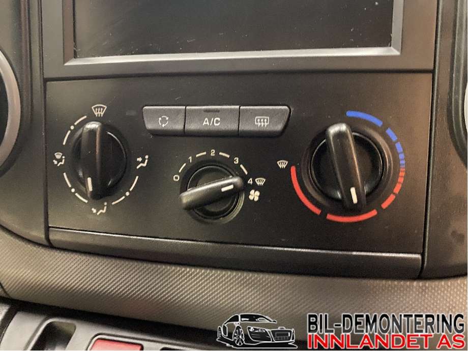 Varmeapparat betjening til Peugeot Partner, 2015-2019 (Type II, Fase 2)  (PEUGEOT|6452 K8)
