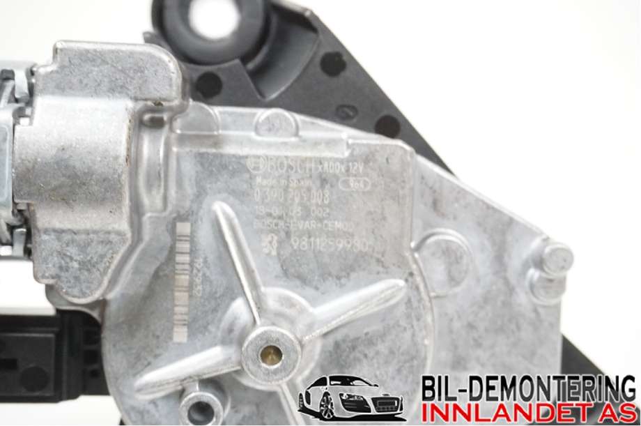 Viskermotor bakrute til Peugeot 3008 2016-->> (Type II) (98 112 599 80||0390205008)