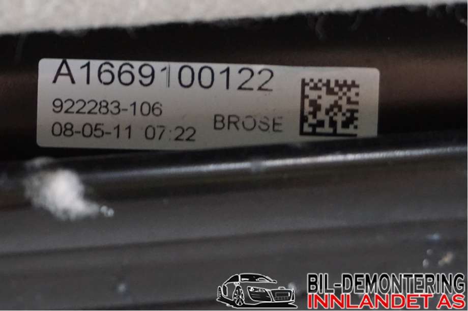 Sete foran høyre til Mercedes ML 2011-2015 (Fase 1) (W166) (W166) (MERCEDES|A 166 910 84 03|A 166 910 12 47|A1669100122)