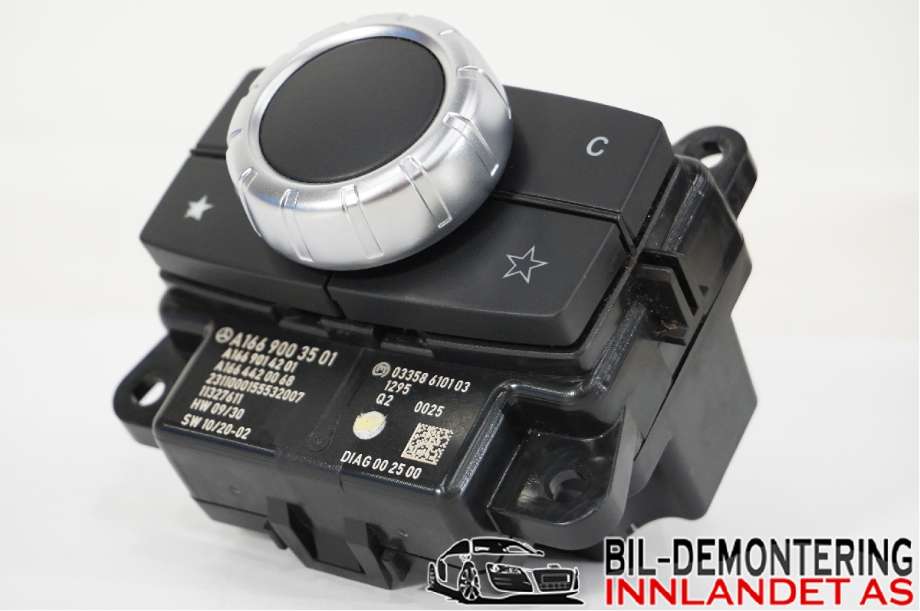 Bryter diverse til Mercedes ML 2011-2015 (Fase 1) (W166) (W166) (MERCEDES|A 166 900 35 01|)