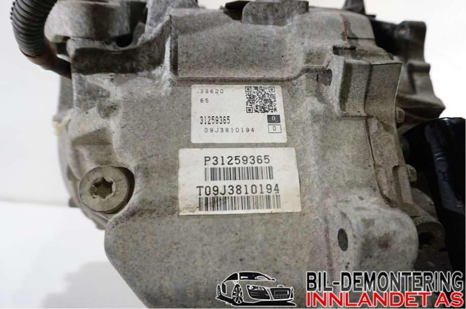 Girkasse automat til Volvo XC70 2008-2013 (Type II, Fase 1)  (VOLVO|36050884|36002709|31259365)
