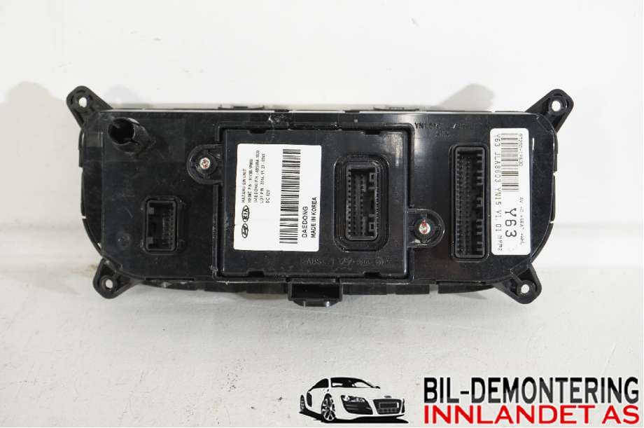 Varmeapparat betjening til Kia Venga 2010-2017  (KIA|972501P630EQ|93730-1P000|97250-1P630)