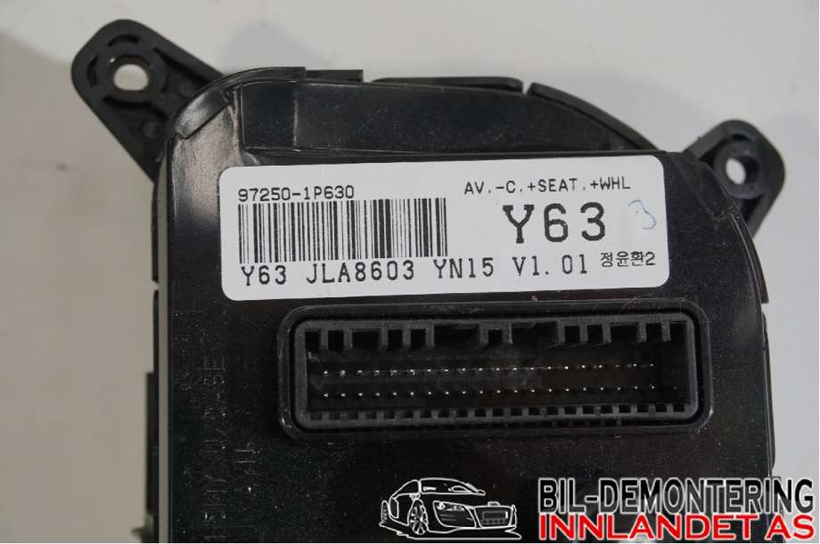 Varmeapparat betjening til Kia Venga 2010-2017  (KIA|972501P630EQ|93730-1P000|97250-1P630)