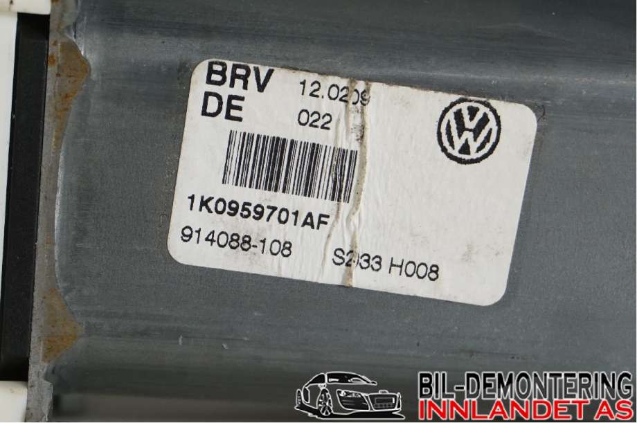 Ruteheis til Volvo V60/V60 CC 2013-2018 (Type I, Fase 2)  (VOLVO|31253061||1K0959701AF)
