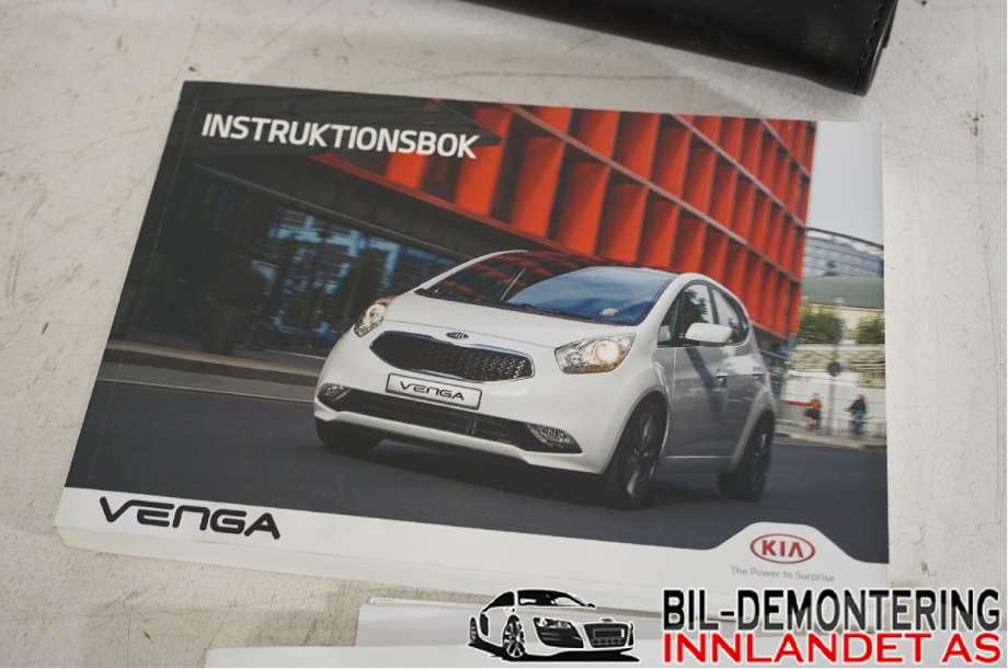 Instruksjonsbok til Kia Venga 2010-2017 (KIA|)