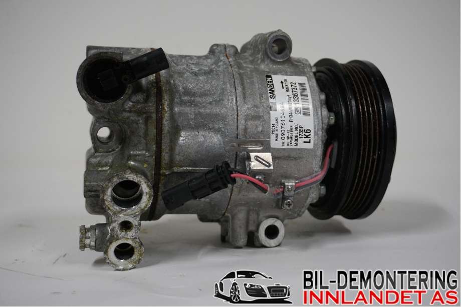 Aircondition kompressor til Opel Astra K 2015-->> (OPEL|39069800|13367372|090761046B4)