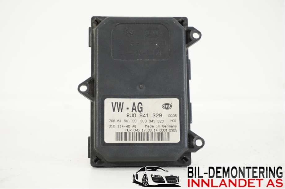 Styreenhet xenon/ballast til Škoda Superb, 2008-2015 (Type II)  (SKODA|8U0 941 329)