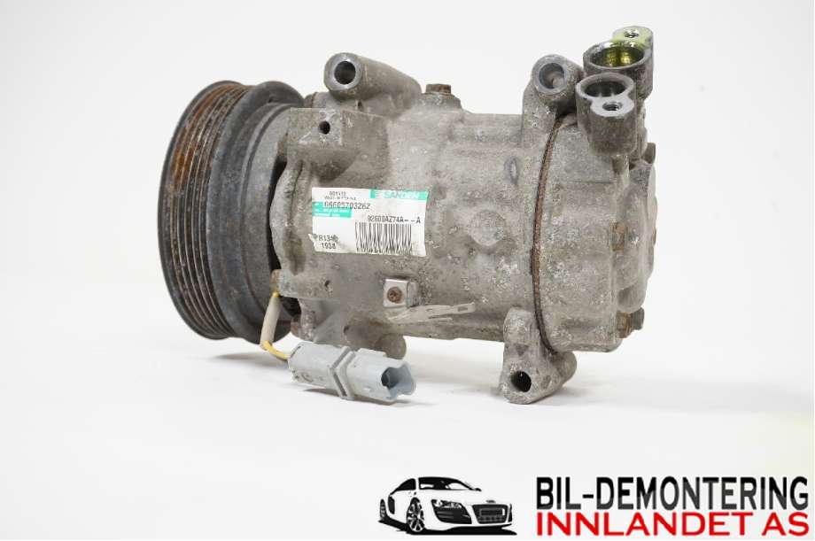 Aircondition kompressor til Nissan Juke, 2010-2014 (Fase 1)  (NISSAN|2763000Q3D)