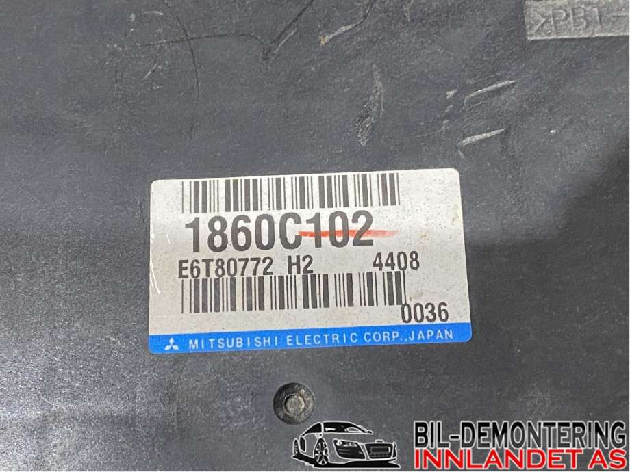 Styreenhet motor til Mitsubishi Outlander 2012-2015 (Type III, Fase 1)  (MITSUBISHI|1860C102|)