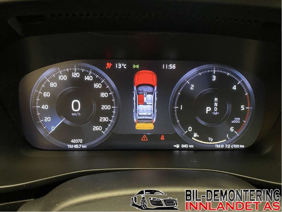 Instrumentpanel til Volvo XC40, 2018-2024 (VOLVO|36010422)
