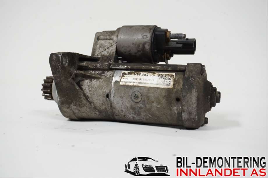 Starter diesel til VW Transporter / Caravelle 2009-2015 (Fase 2) (T5) (T5) (VOLKSWAGEN|02E 911 024 H|02E 911 024 C|02E911024H)