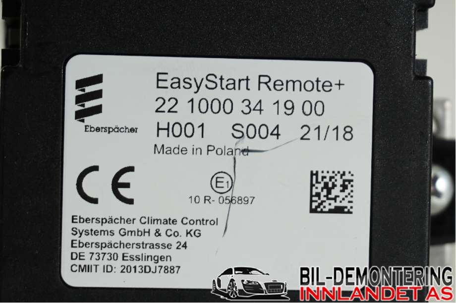 Styreenhet diverse til Nissan Navara 2016-->> (D23) (D23) (NISSAN||22.1000.41.0000.0A|22 1000 34 19 00)