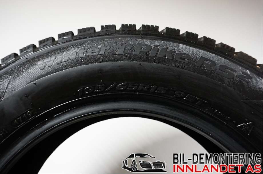 Dekk til VW Golf VI 2008-2012  (VOLKSWAGEN|PIGG DEKK|195/65R15|)