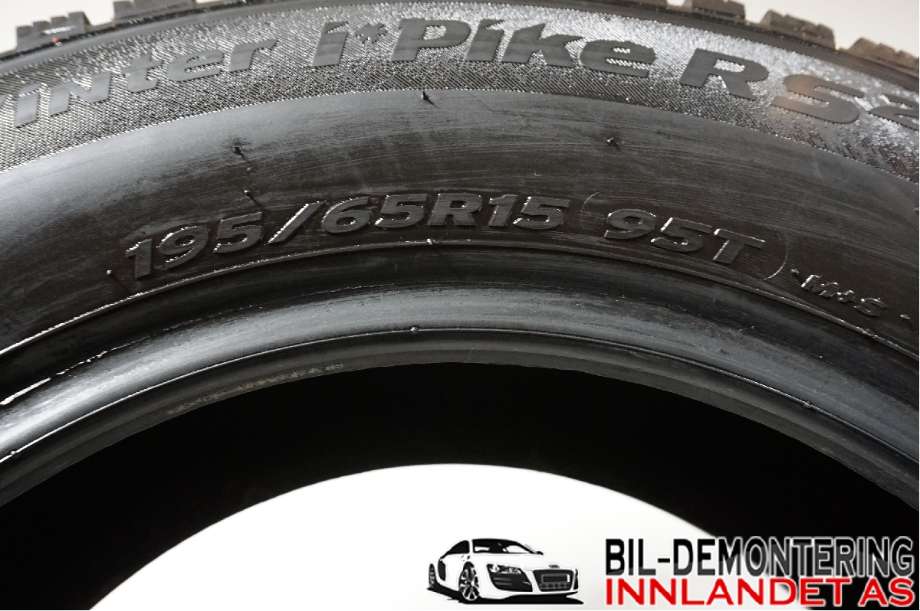 Dekk til VW Golf VI 2008-2012  (VOLKSWAGEN|PIGG DEKK|195/65R15|)