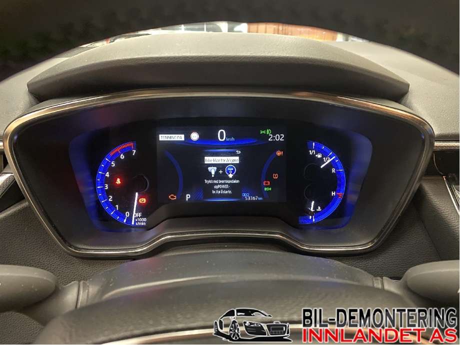 Instrumentpanel til Toyota Corolla 2019-->> (TOYOTA HYBRID|83800FEV90||803800-FEP60)