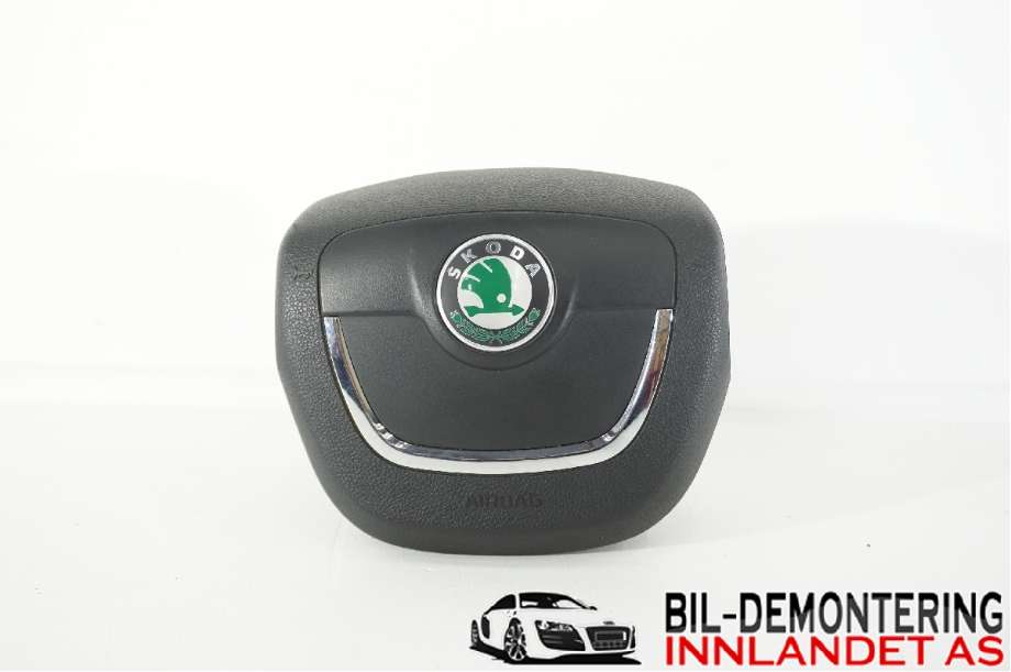 Airbag rattpute til Škoda Octavia, 2009-2013 (Type II, Fase 2)  (SKODA|1Z0 880 201 AR)
