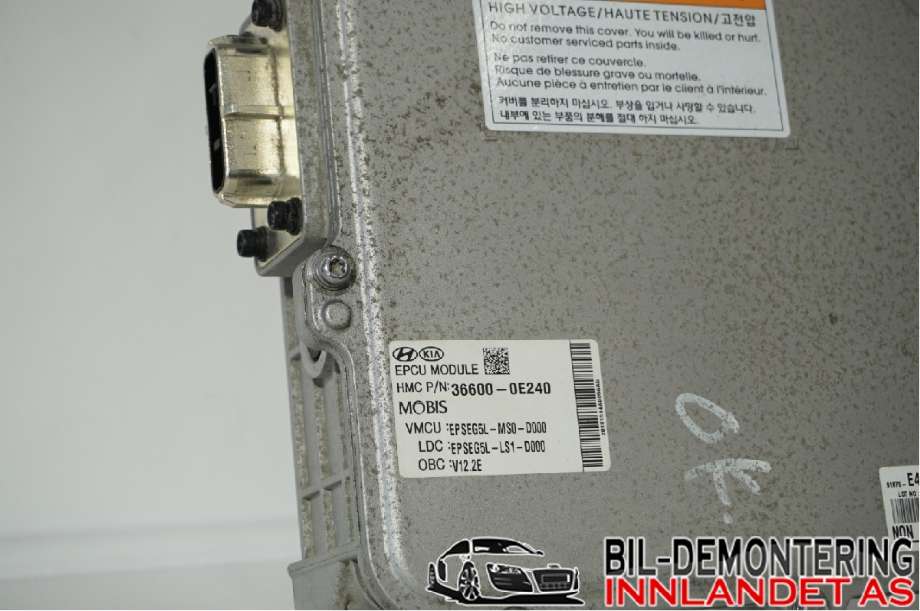 Inverter elbil til Kia Soul 2014-2019 (Type II)  (KIA|91875E4010||36600-0E240)
