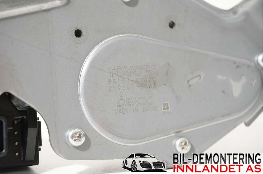 Viskermotor bakrute til Toyota Prius 2009-2016 (Type III) (COMBI) (COMBI) (TOYOTA|8513047020||85130-47020)
