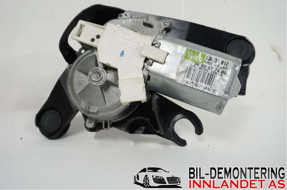 Viskermotor bakrute til Peugeot 5008 2010-2017 (Type I)  (PEUGEOT|6405 JQ||9680477480)
