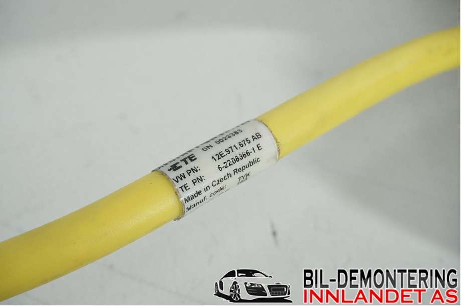 Batterilader kabel til VW e-Golf 2014-2017 (Fase 1) (VOLKSWAGEN|12E 971 675 AB|)
