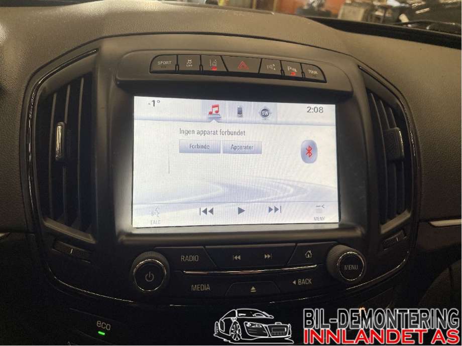 Instrument kjørecomputer til Opel Insignia A, 2014-2017  (OPEL|26697205)