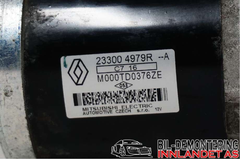 Starter til Nissan Qashqai 2014-2021 (Type II)  (NISSAN|2330000Q4B||233004979R)