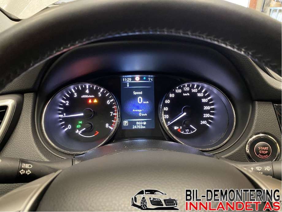 Instrumentpanel til Nissan Qashqai, 2014-2021 (Type II)  (NISSAN|248104EL7A)