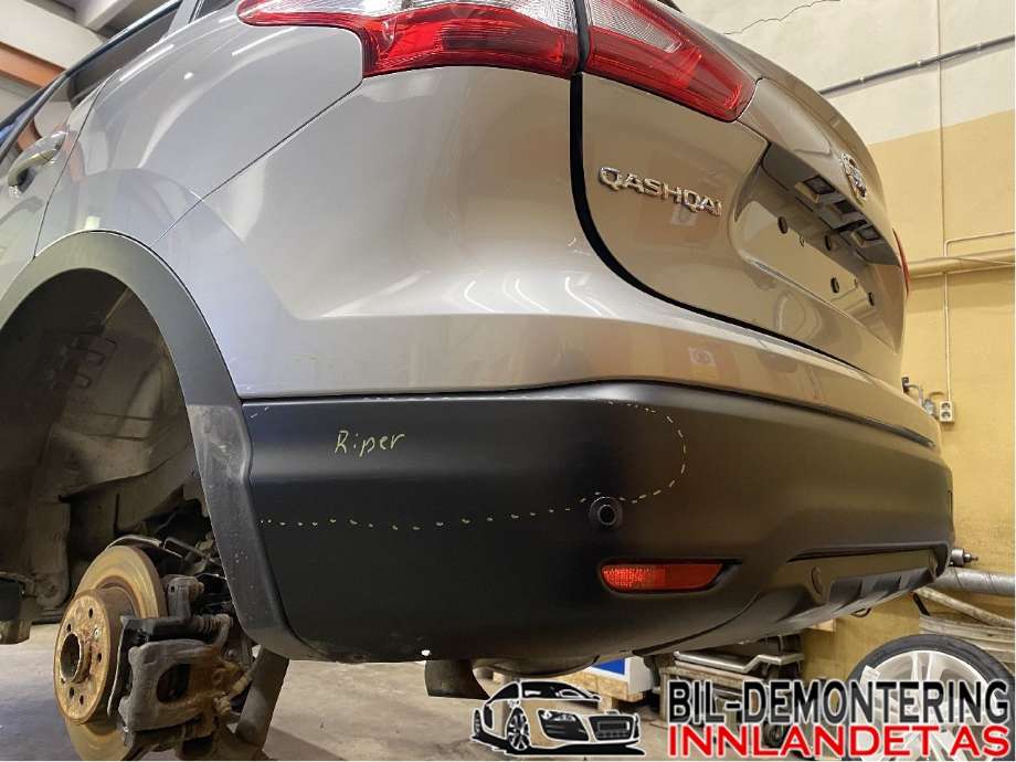 Støtfanger bak til Nissan Qashqai 2014-2021 (Type II) (NISSAN|850224EB0H|)