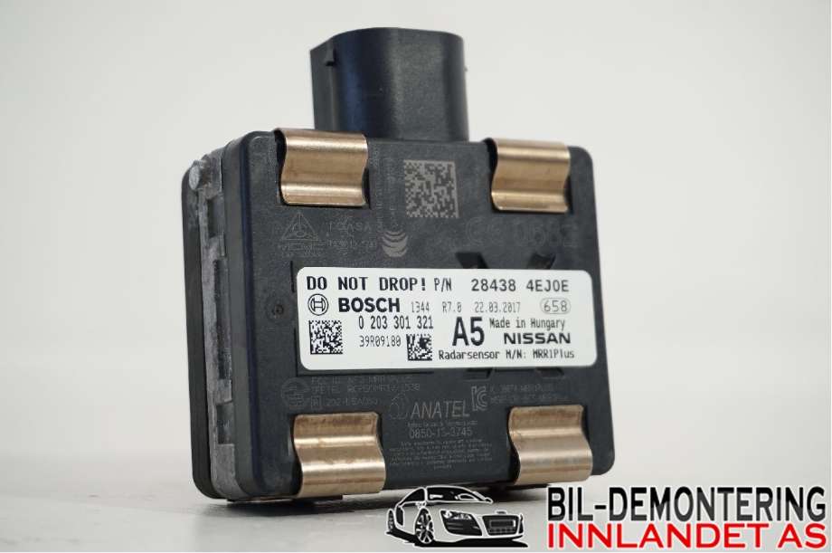 Sensor radar til Nissan Qashqai, 2014-2021 (Type II)  (NISSAN|284384EJ0E)